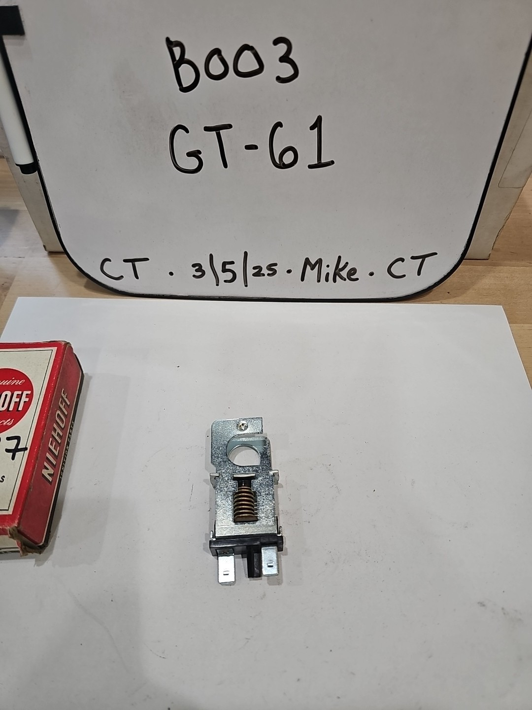 New Brake Light Switch - SLS97 - SW1576 - MS105 - Image 3