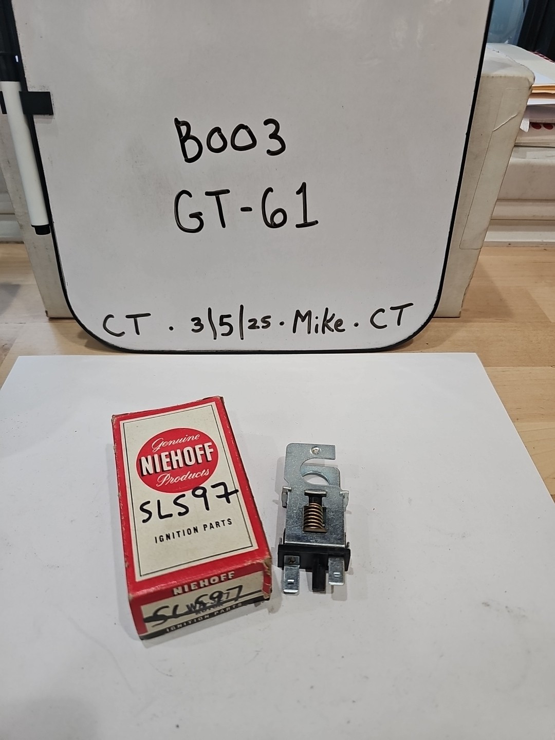 New Brake Light Switch - SLS97 - SW1576 - MS105