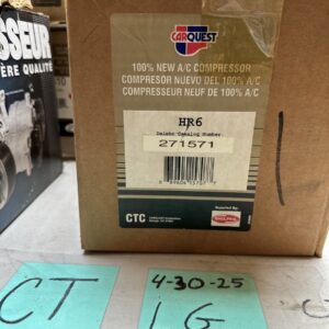 New Compressor for Delphi GM HR6 12 Volt