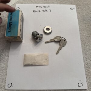 New NOS GM Door Lock Cylinder Service Kit 9632761 1978 Chevy Chevrolet Corvette