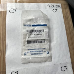 New OEM Ford 3C3Z-9C064-BA Red O-Rings Qty 2 NOS