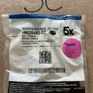 New OEM Ford N620480-S2 Hex Nut NOS (QTY 5)