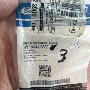 New OEM Ford W716042-S900, 1767042 Bolt & Washer Assembly NOS(3) Bolts