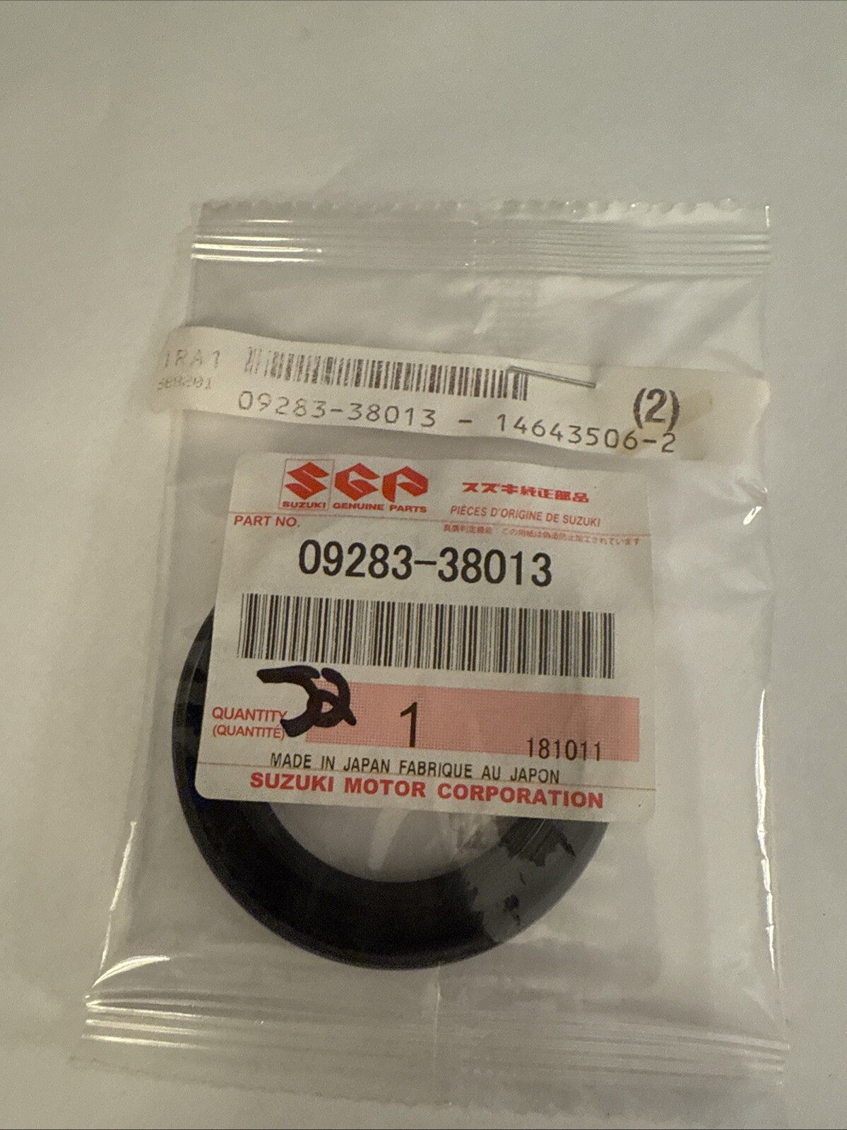New OEM Suzuki Oil Seal 09283-38013 (38x55x6.4) LTF250 LT4WD LTF300F LTF500F - Image 3