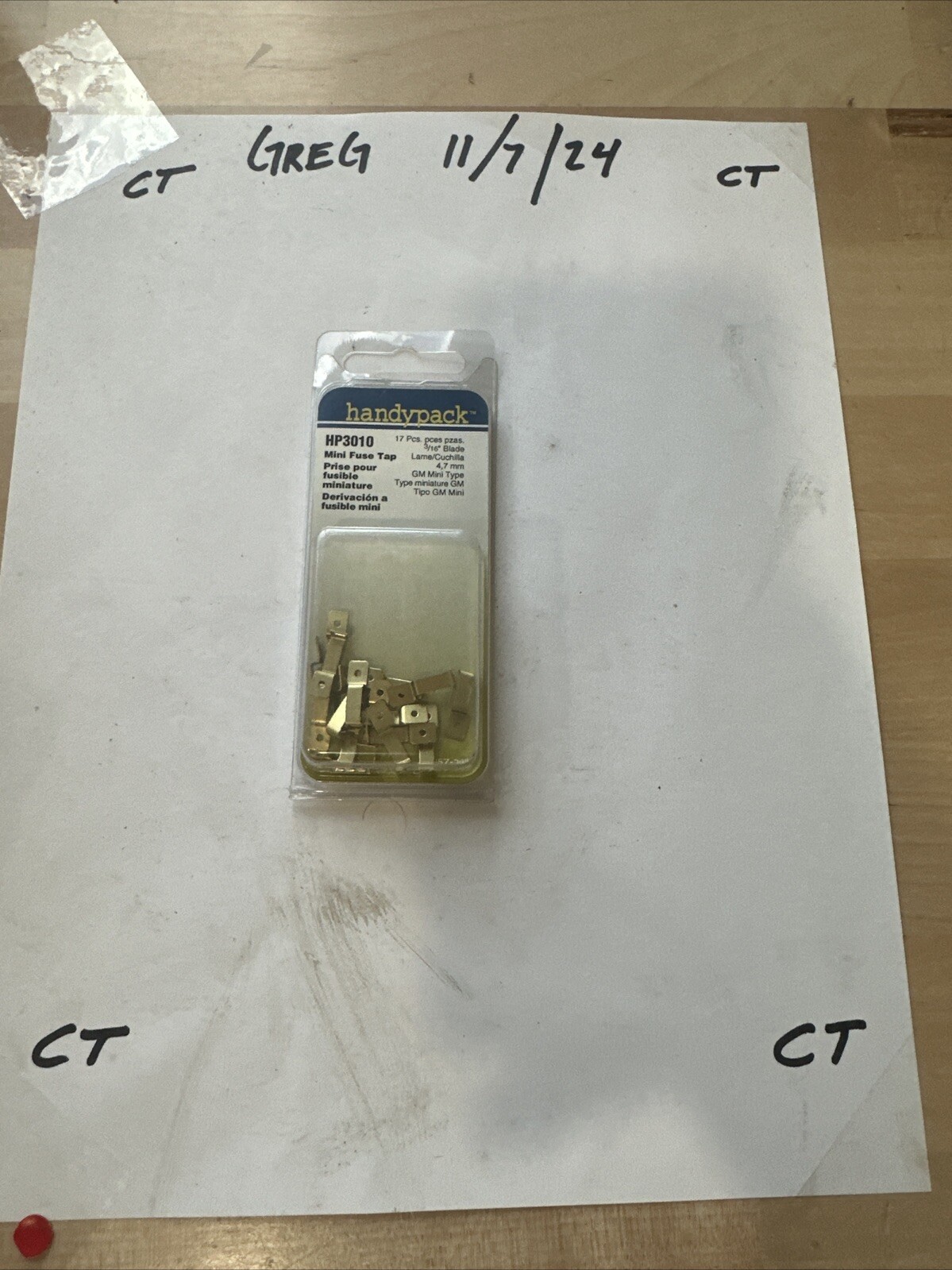 New SMP Handy Pack Wire Terminal Clip HP3010