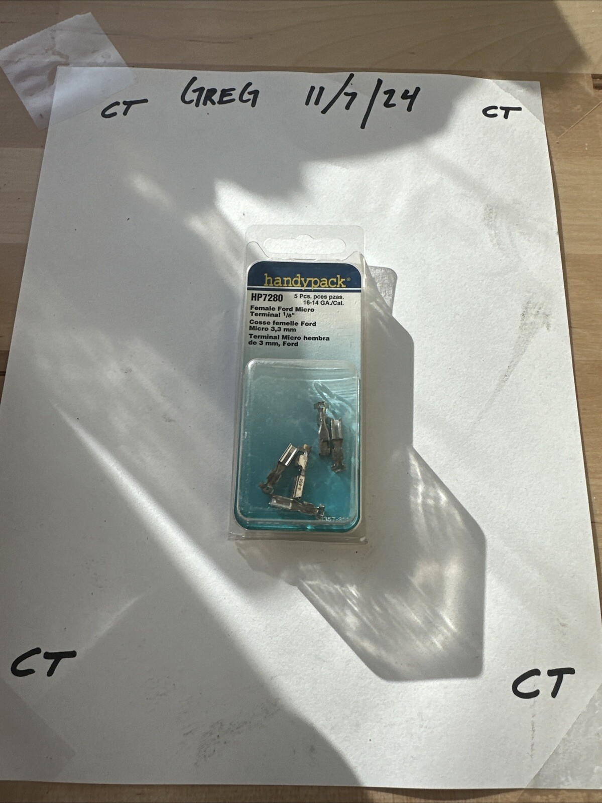 New SMP Handy Pack Wire Terminal Clip HP7280