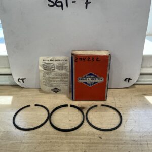 New/Old Stock Piston Ring Set for Briggs & Stratton Part# 294232 Replaces 295657