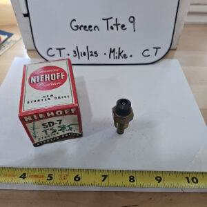 Niehoff SD-7 Engine Coolant Temperature Switch (Standard TS-85)