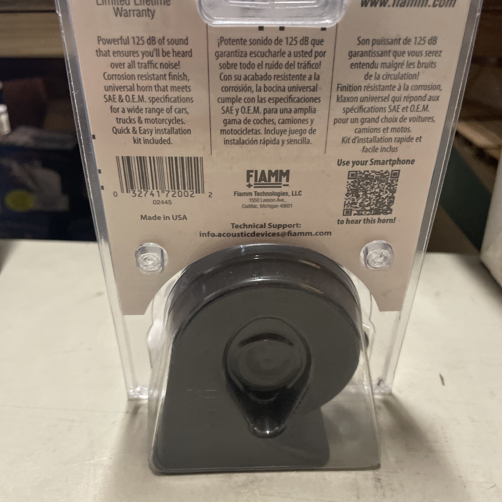 O.E. Replacement For Trumpet & Disc Horns A 72002 New - Image 4