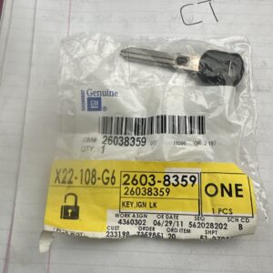 OEM GM Double Sided VATS Chip Key #7 596777 26038359