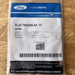 OEM NEW Rear Lift Gate Trunk Emblem "AdvanceTrac RSC" Chrome Red 5L2Z-7842528-AA