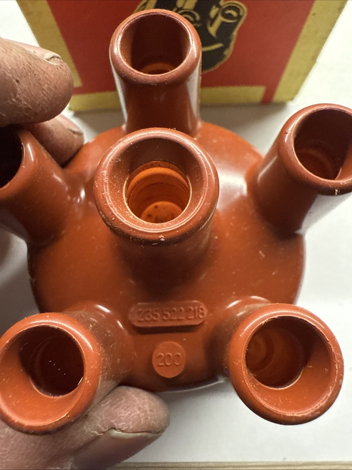 OEM NOS Bosch#1235522218,03-131 Distributor Cap 78-84 Audi 5000 Turbo VW Quantum - Image 4