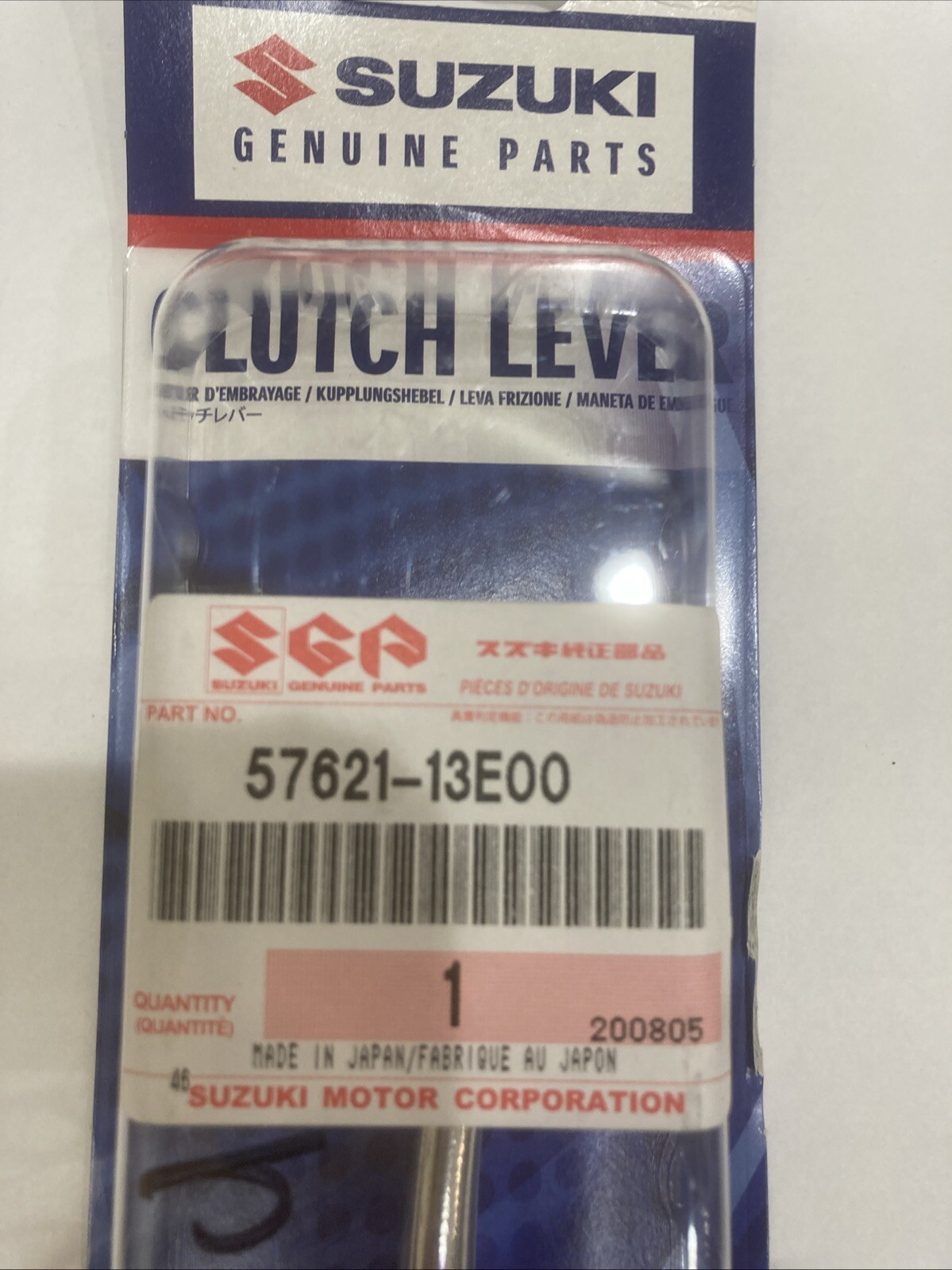OEM Suzuki Clutch Lever / 57621-13E00-000 - Image 3