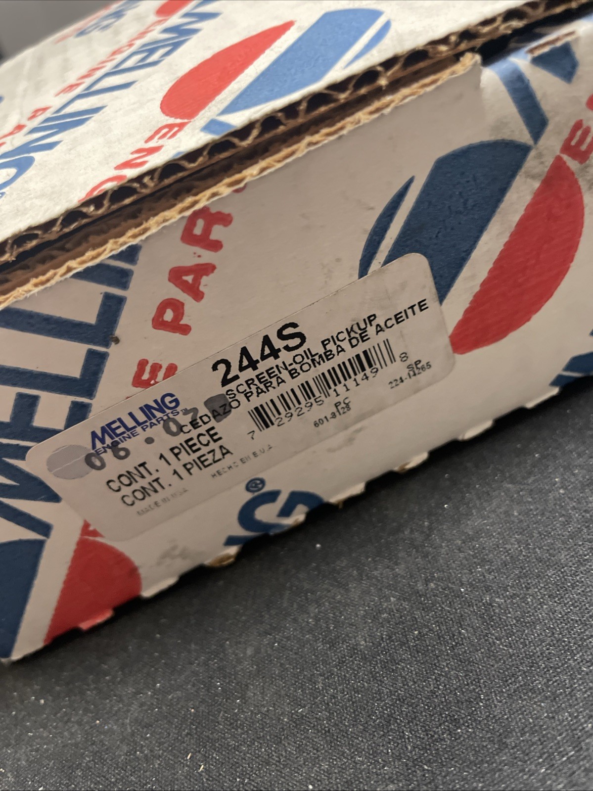 Oil Pump Pickup Tube (‘90-‘95) 1990-1995 Pontiac Firebird MELLING OEM Part #244S - Image 3