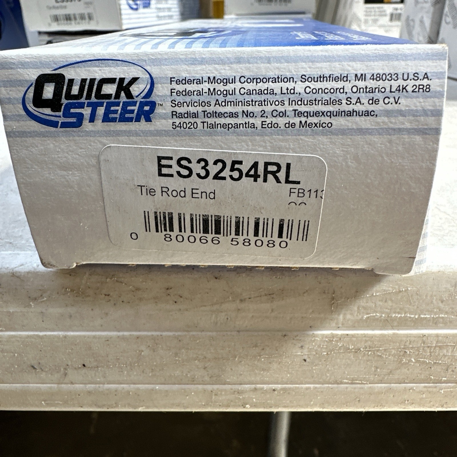 One New QuickSteer Steering Tie Rod End Outer ES3254RL for Chevrolet GMC - Image 3