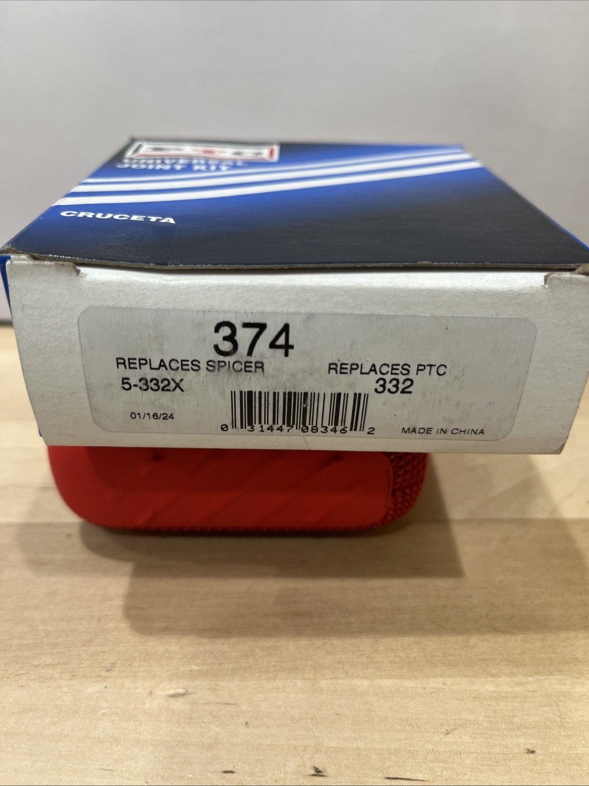 PTC Universal Joint Kit PT 332 Replaces Spicer 5-332X Replaces Precision 374 - Image 3