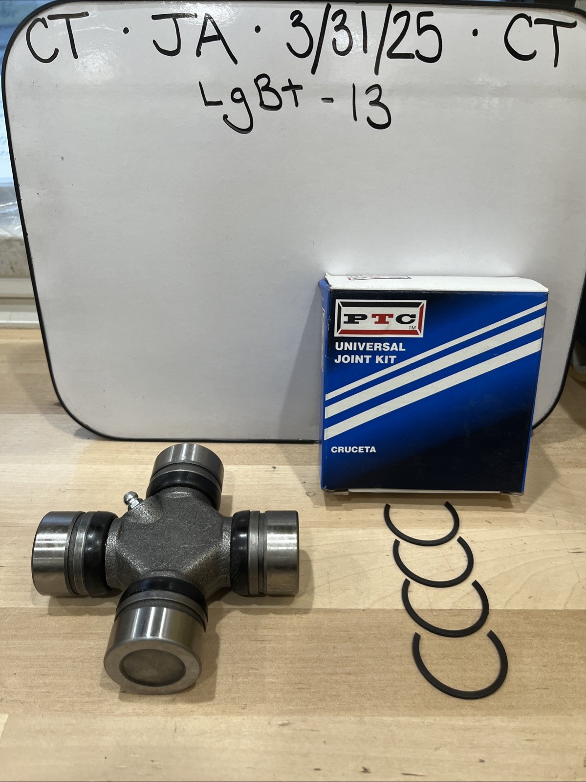 PTC Universal Joint Kit PT 332 Replaces Spicer 5-332X Replaces Precision 374