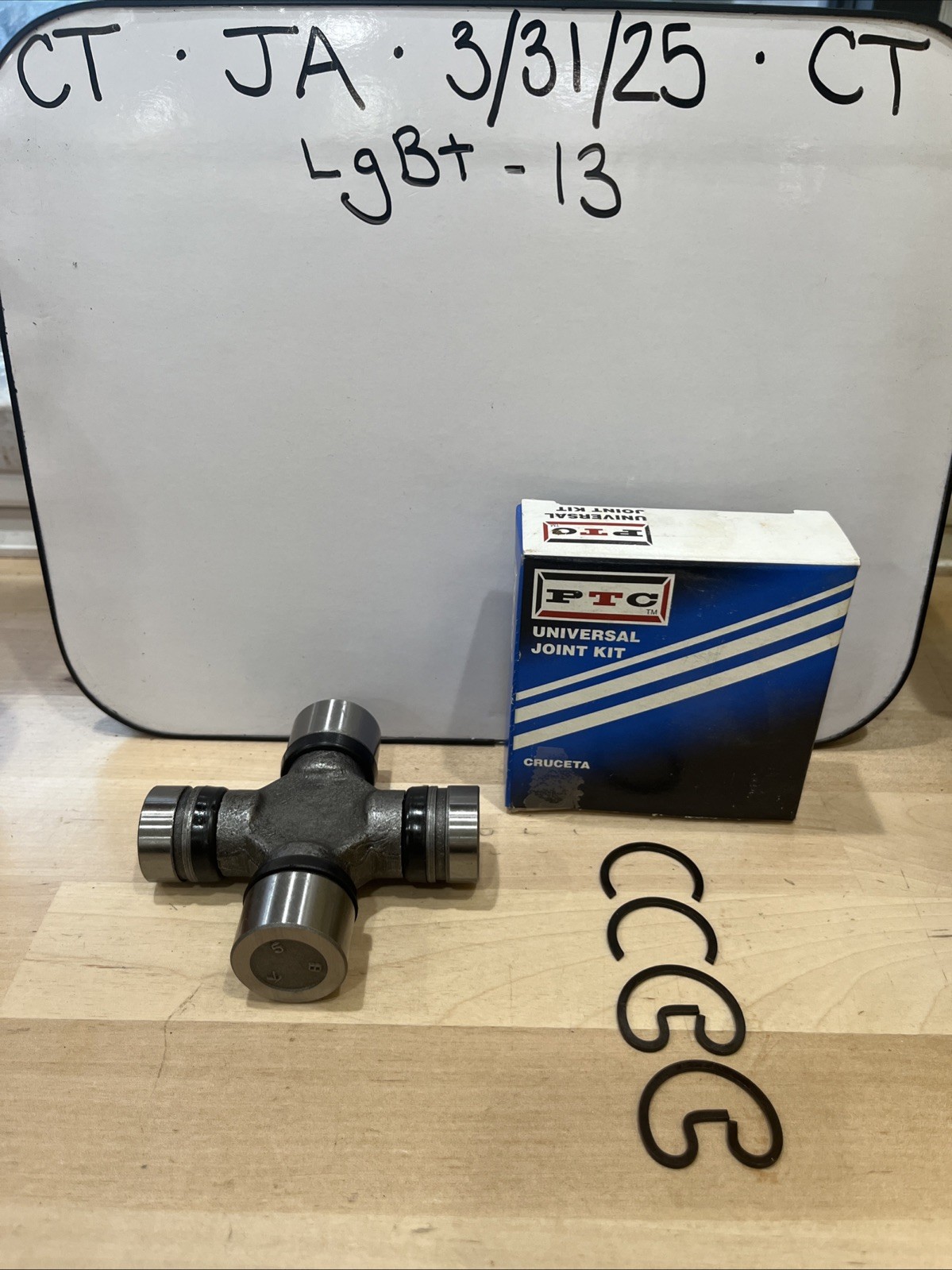 PTC Universal Joint Kit PT 434 Replaces Spicer 5-1204X Replaces Precision 1204