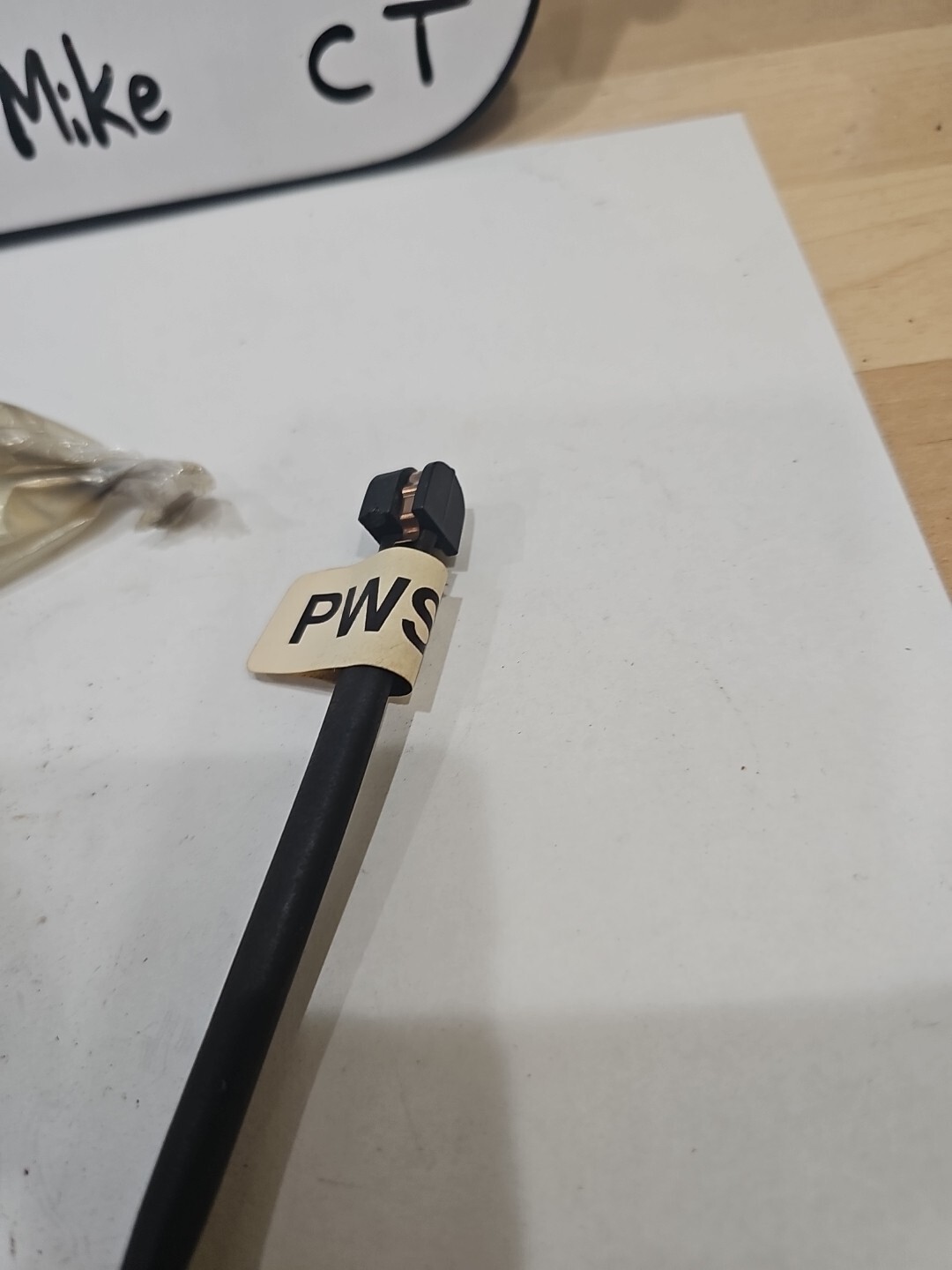 PWS207 1 Disc Brake Pad Wear Sensor Front L/ R for Porsche 928 86-88 *New No Box - Image 5