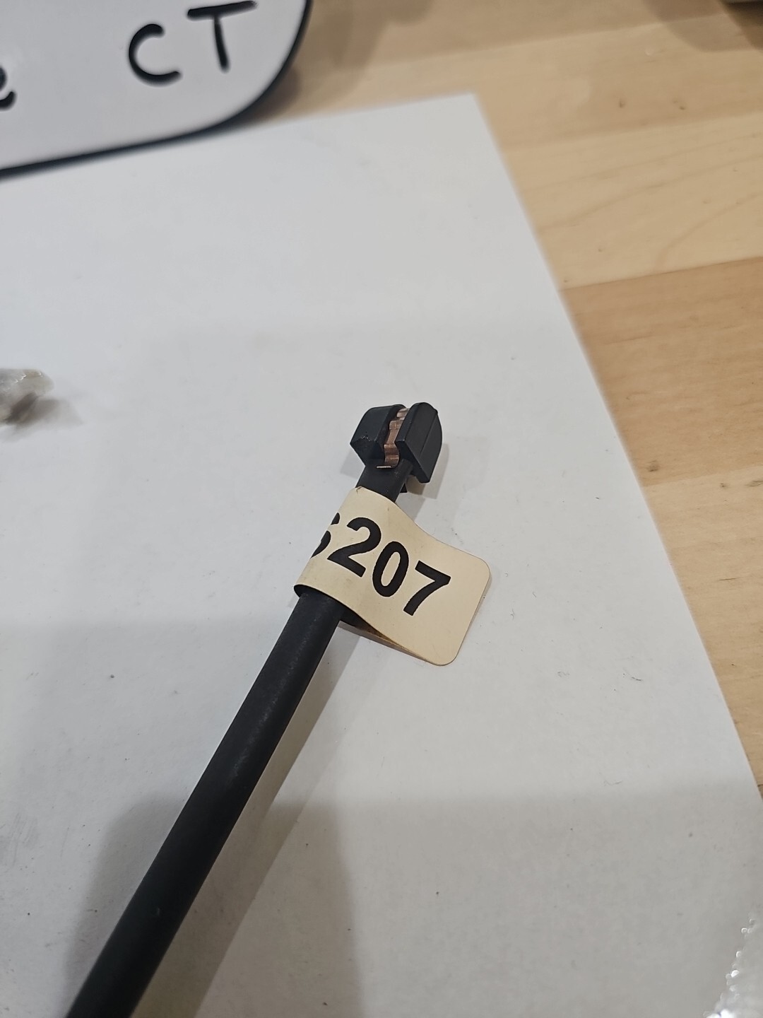 PWS207 1 Disc Brake Pad Wear Sensor Front L/ R for Porsche 928 86-88 *New No Box - Image 6