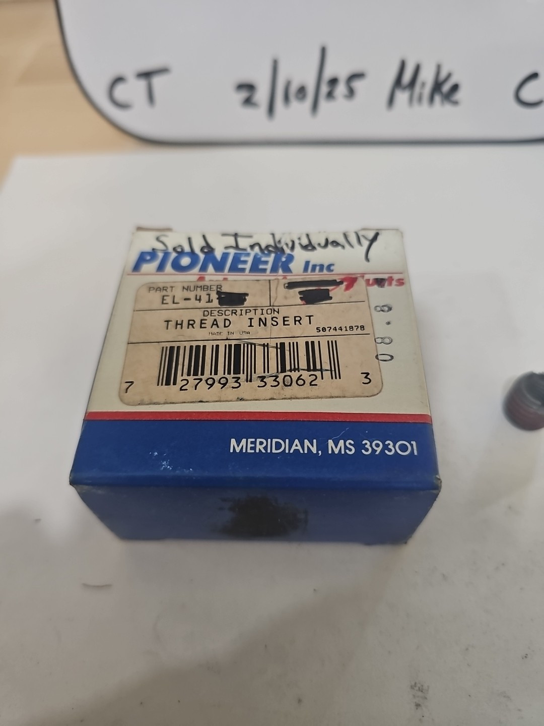 Pioneer Automotive Products Thread Insert # EL-41 *Sold Individually - Image 3