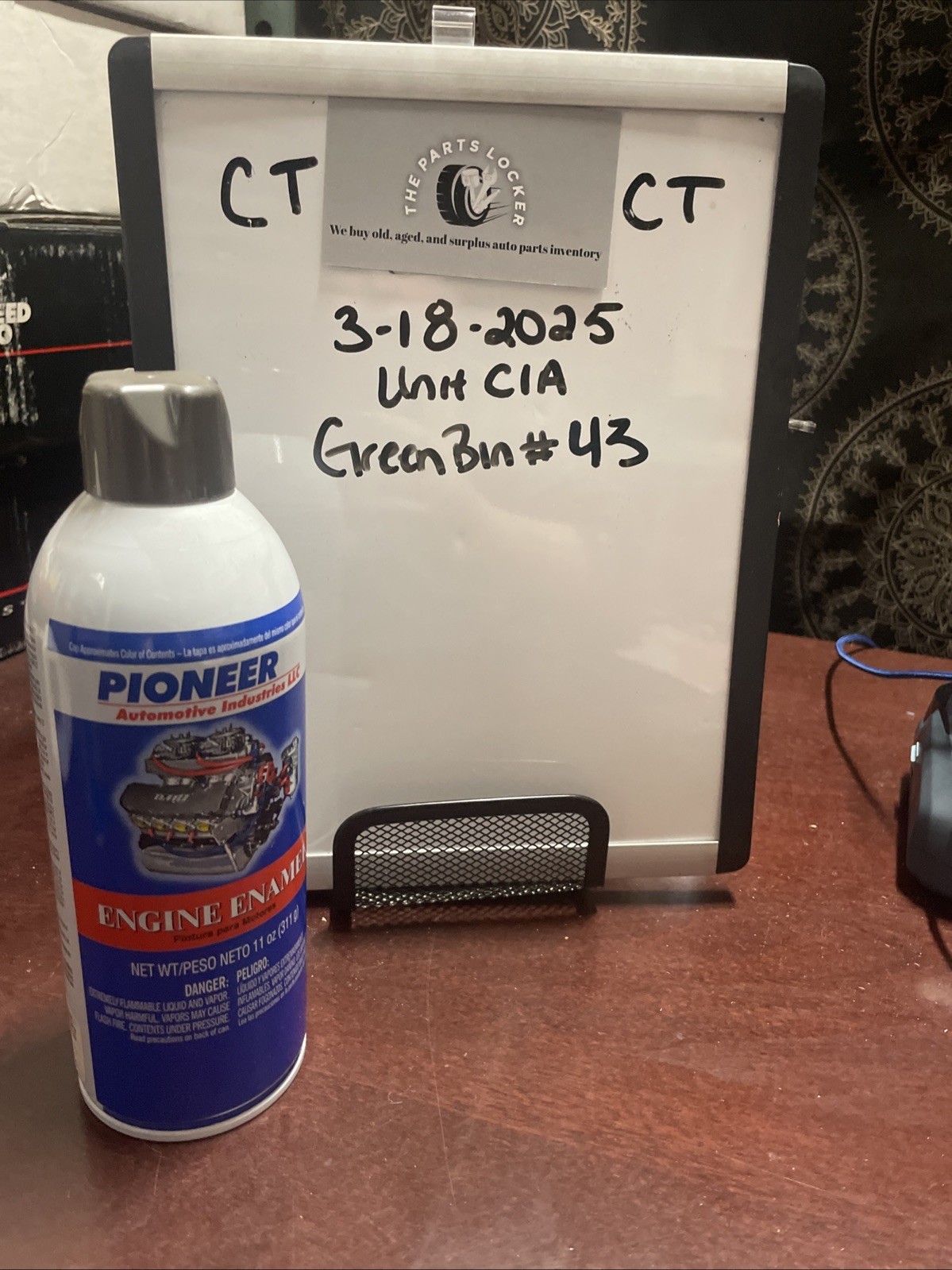 Pioneer Fast Drying Engine Enamel, Cast Iron Grey T58A