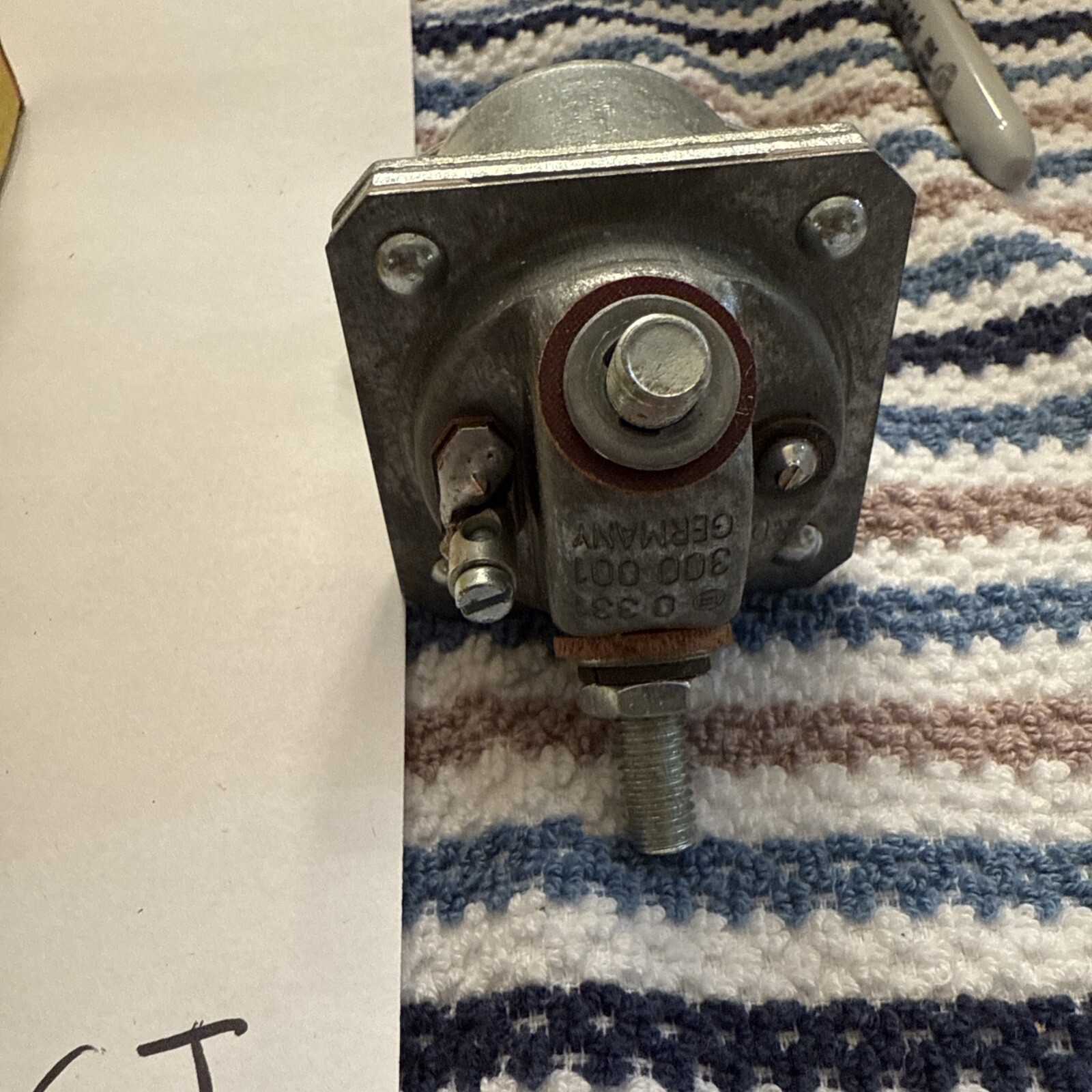 Porsche 356B VW Type 1 Starter Solenoid 6V New Bosch 0331300001 - Image 5