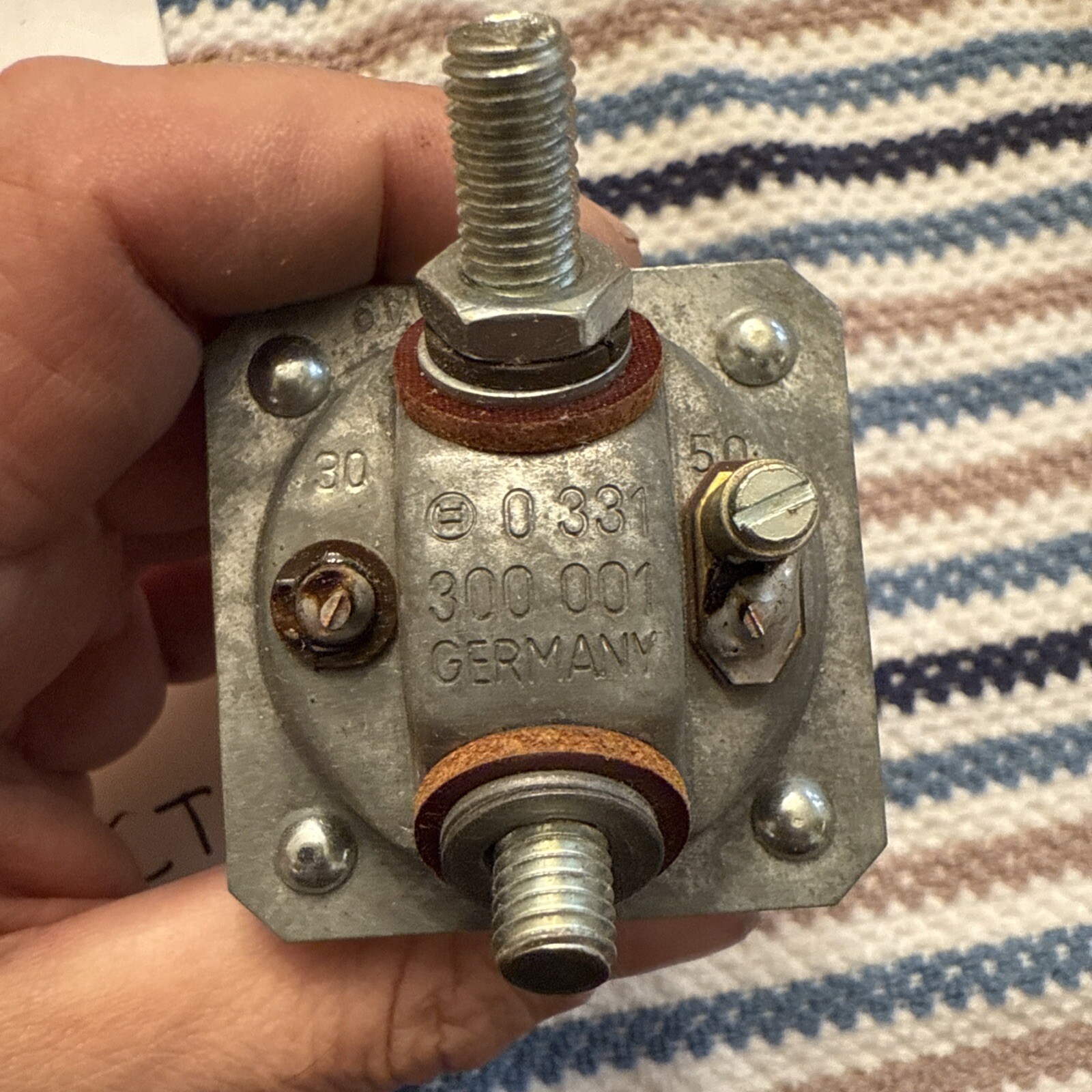 Porsche 356B VW Type 1 Starter Solenoid 6V New Bosch 0331300001 - Image 6