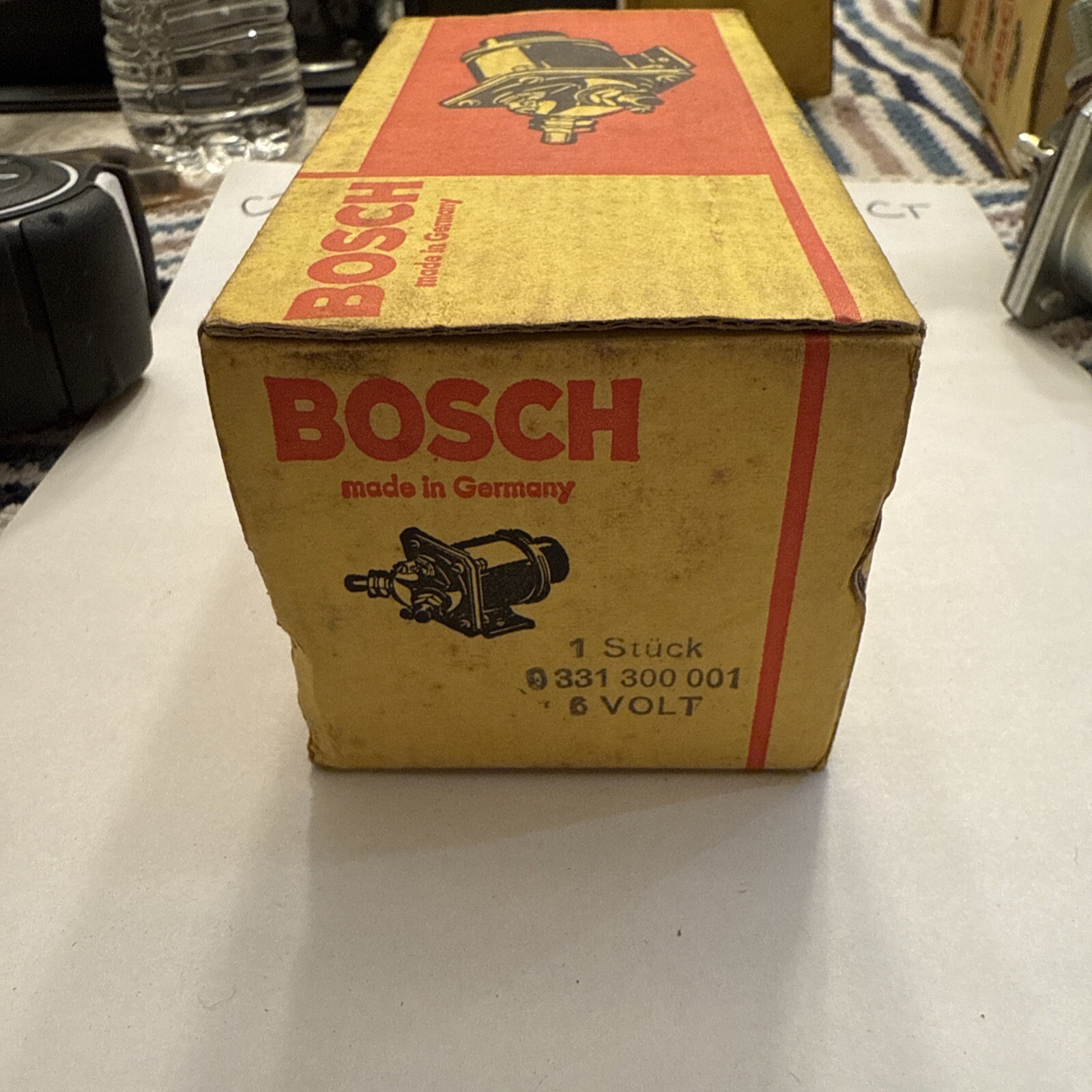 Porsche 356B VW Type 1 Starter Solenoid 6V New Bosch 0331300001 - Image 9