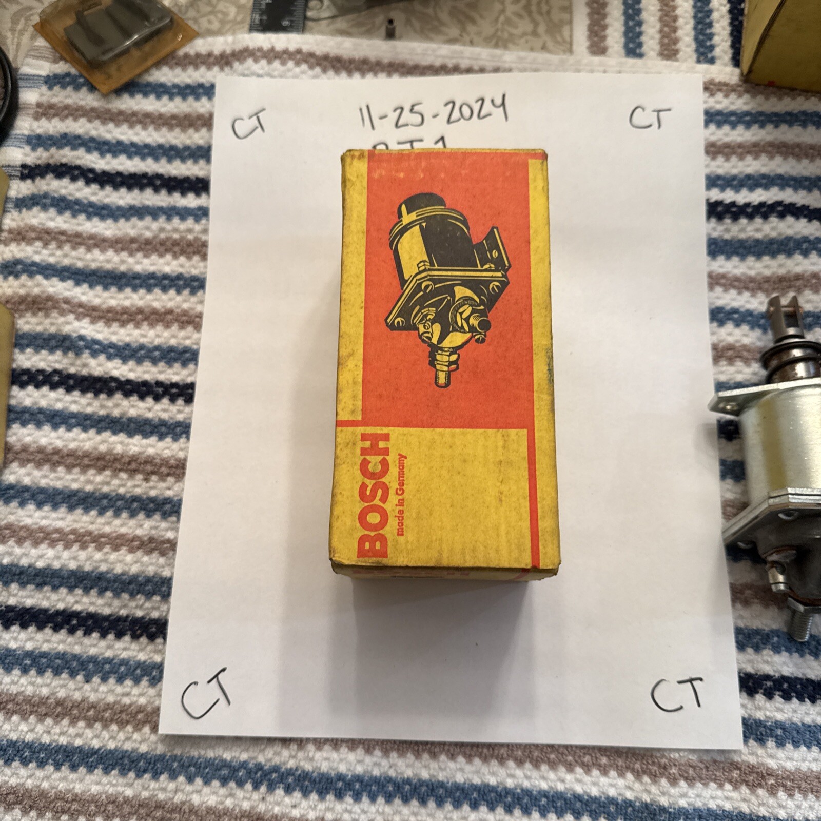 Porsche 356B VW Type 1 Starter Solenoid 6V New Bosch 0331300001