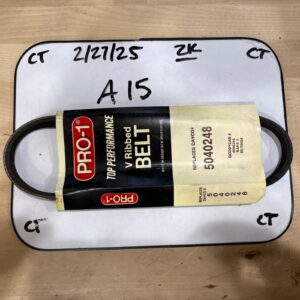 Pro-1 V Ribbed Serpentine Belt Replaces Dayco 5040248 & Gates K040245