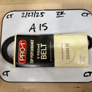 Pro-1 V Ribbed Serpentine Belt Replaces Dayco 5040410 & Gates K040410