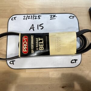 Pro-1 V Ribbed Serpentine Belt Replaces Dayco 5050715 & Gates K050720