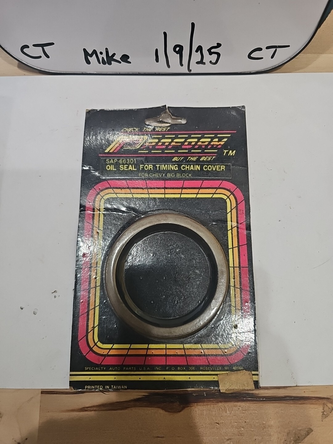 Proform Sap-66301 Oil Seal For Chevy Big Block Timing Chain Cover - Image 3