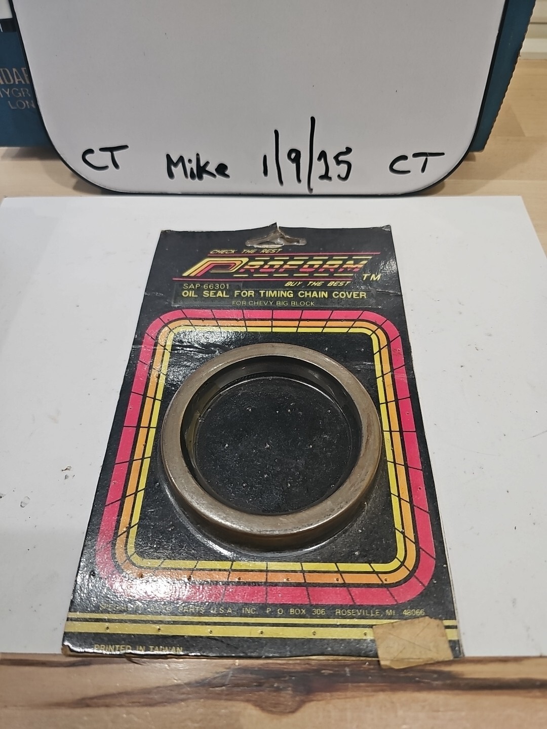 Proform Sap-66301 Oil Seal For Chevy Big Block Timing Chain Cover