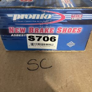 Pronto Brake Shoes S706 Asbestos Free