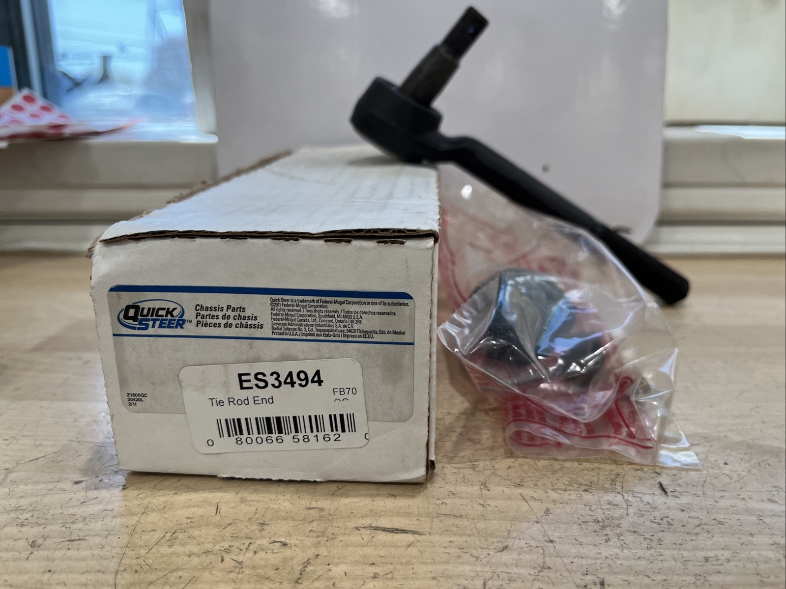 Quick Steer ES3494 Steering Tie Rod End - Image 3