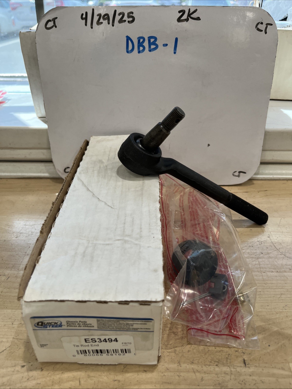 Quick Steer ES3494 Steering Tie Rod End