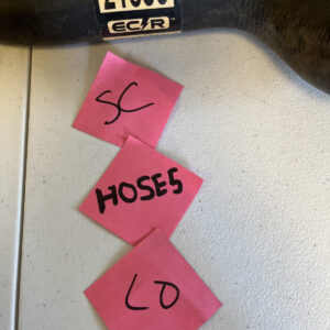 Radiator Hose for G10, G20, G30, G1500, G2500, G3500, Caprice Gates 21336