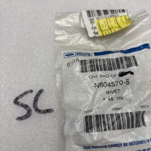 Radiator Shroud & Trim Retainer Genuine Ford OEM N804570-S NOS