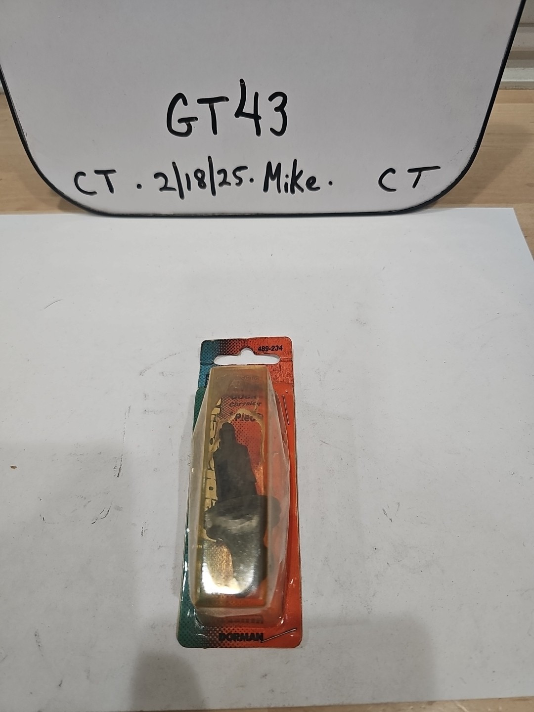 Replace-it/Dorman 489-234 radiator drain cock