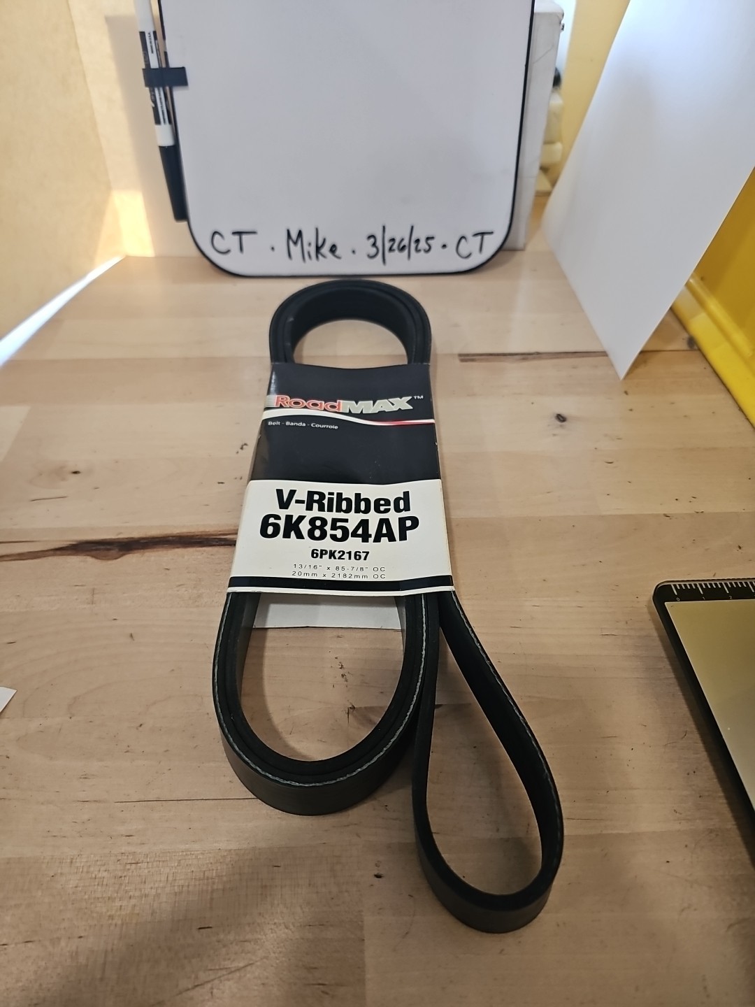 Roadmax 6K854AP Serpentine Belt - Image 3