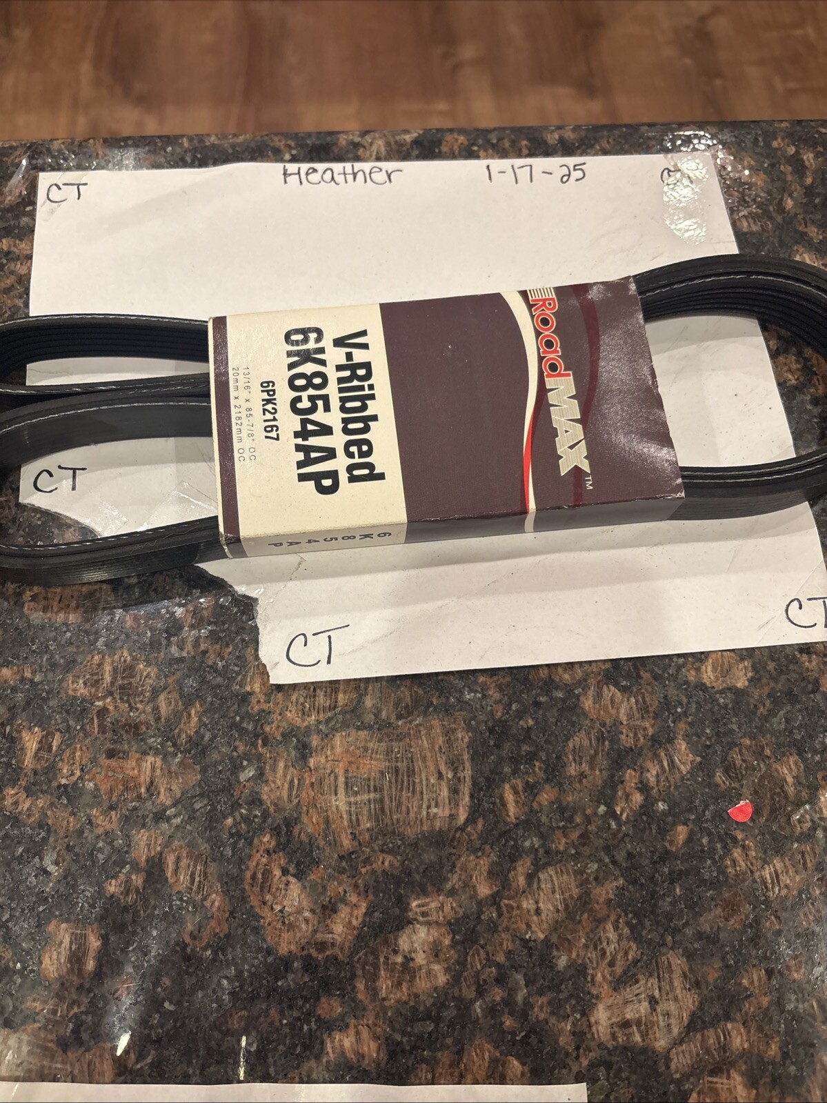 Roadmax 6K854AP Serpentine Belt