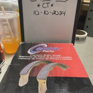 Rr Premium Brake Shoes Centric Parts 111.08020