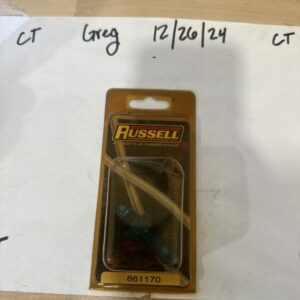 Russell -4 AN Flare Bulkhead Union Fitting 4 661170