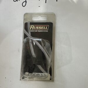 Russell AN Fitting 660833; AN to NPT Adapter Black -06AN to 1/8 in. NPT 90 deg