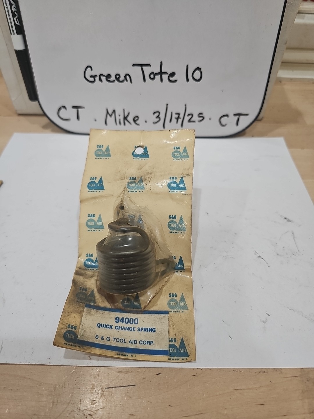 S&G Tool Aid 94000 Quick Change Spring