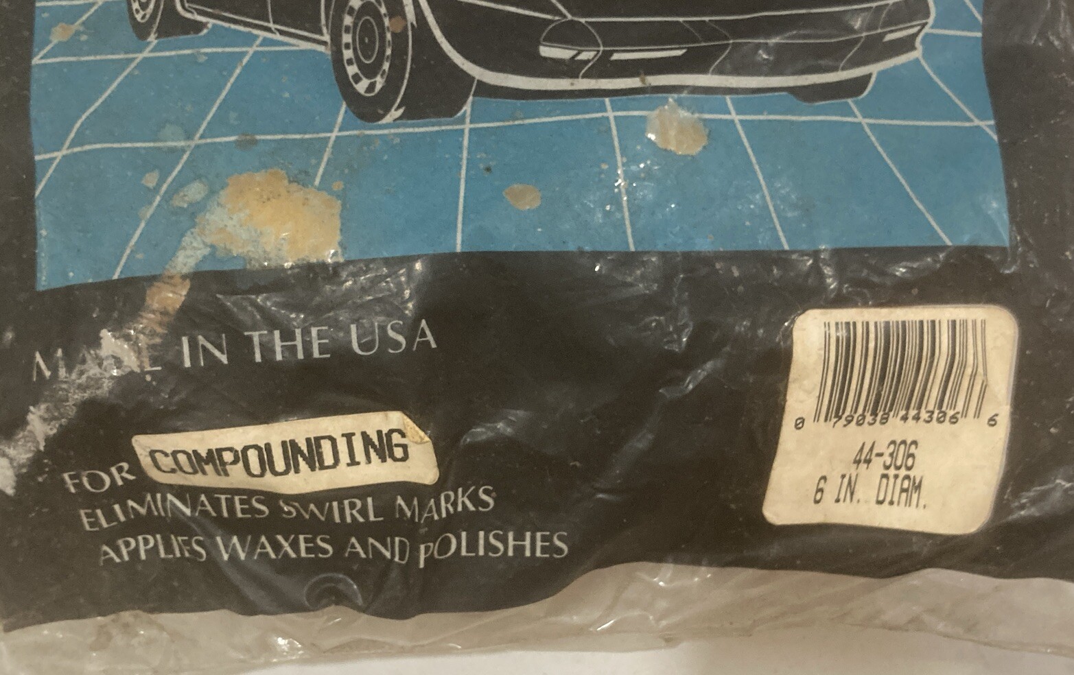 S.M. Arnold 44-306 Professional 6" Speedy Foam Pad (COMPOUNDING) - Image 4