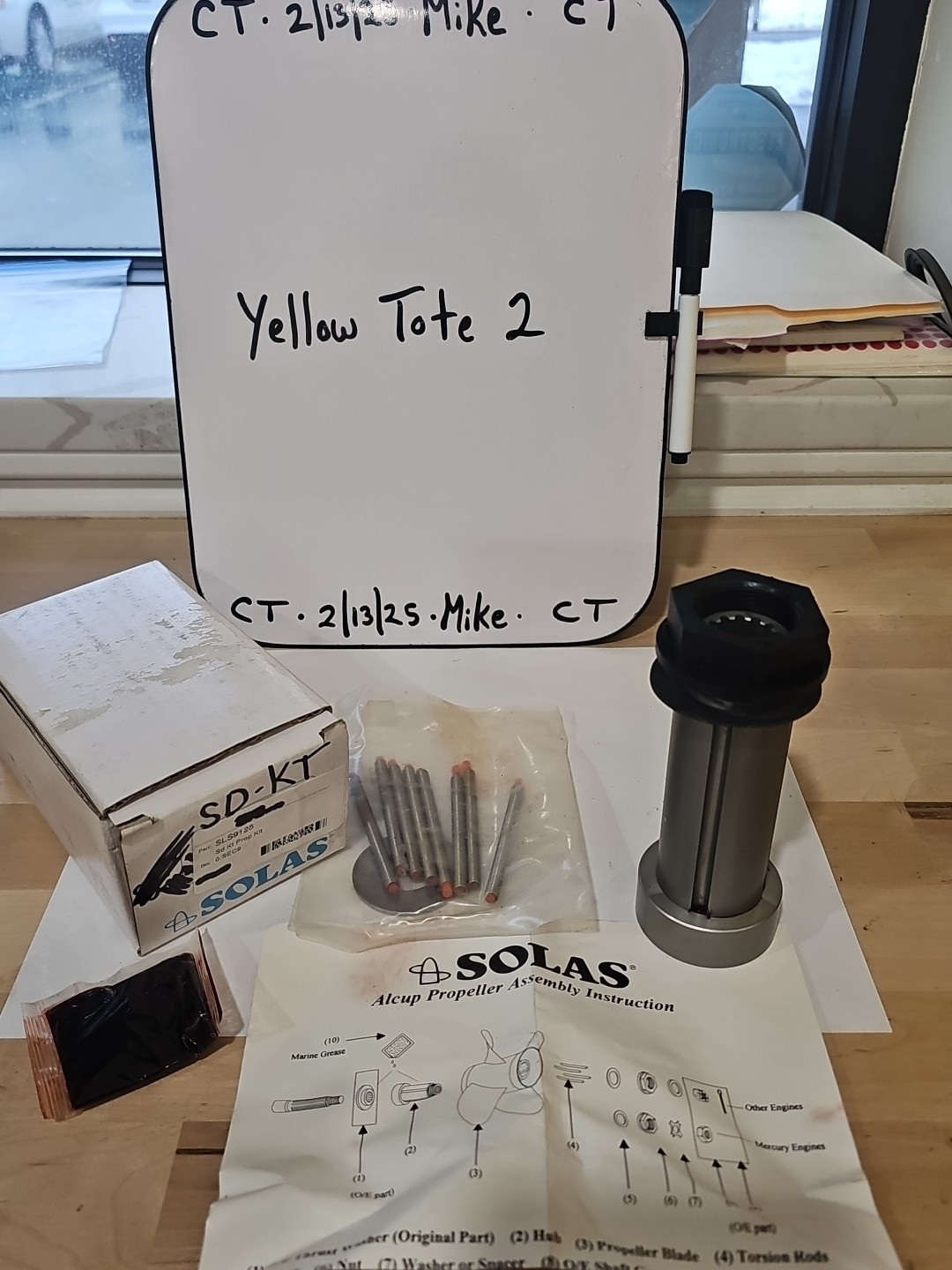 SOLAS SD-KT Propeller Hub Kit Suzuki Outboard 60 - 140 Hp for Alcup Prop