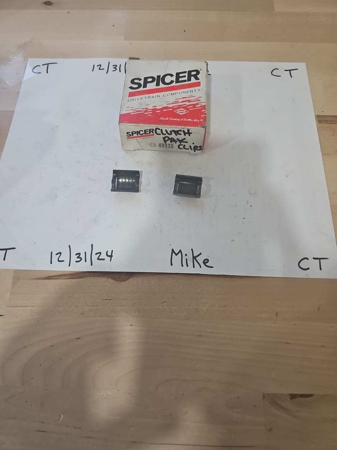 SPICER CLUTCH PACK TAB GUIDE CLIP CHRYSLER 9.25" & DANA 44 (1 Box Of 2) - Image 3
